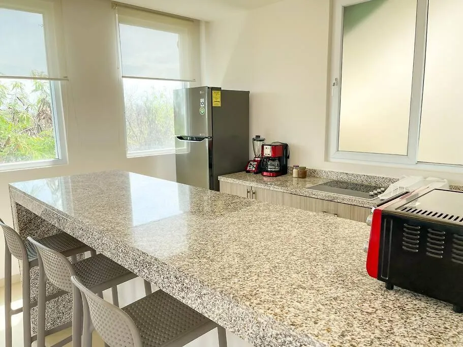Modern Island Apartment With Pool & Terrace M-11 Isla Mujeres