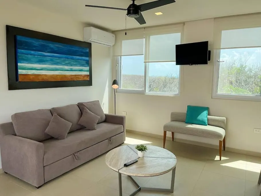 Modern Island Apartment With Pool & Terrace M-11 Isla Mujeres
